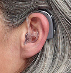 Hearing aid with an earmold