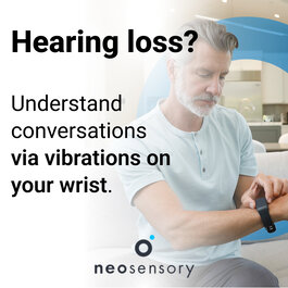 Understand conversations via vibrations on your wrist