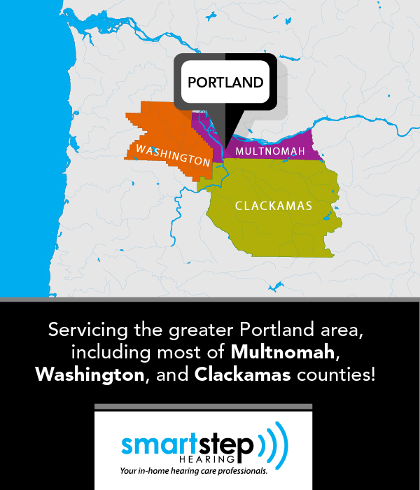 Smart Step Hearing Hearing Aids Portland OR Map