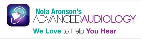 Nola Aronson's Advanced Audiology logo