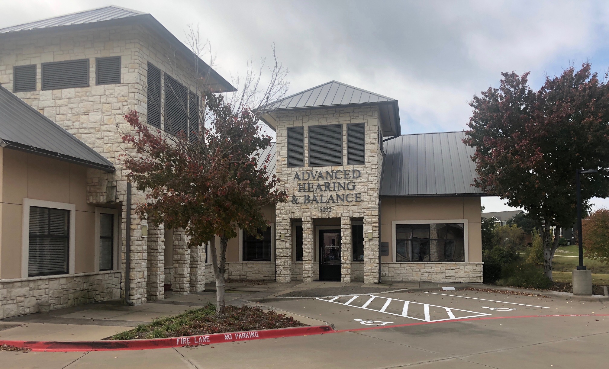 Outside of Advanced Hearing & Balance Center's Plano location