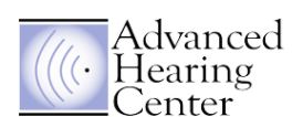 Advanced Hearing Center logo
