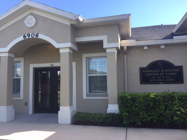 Exterior of Audiology and Hearing Center of Tampa clinic