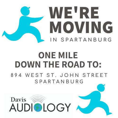 Announcement for Davis Audiology - Spartanburg