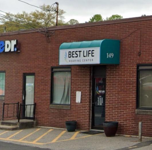 Outside of office building, Best Life Hearing Aid Center Ansonia CT