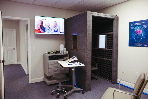 Our sound booth helps ensure accurate testing.