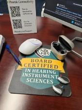 board certified in hearing instrument sciences