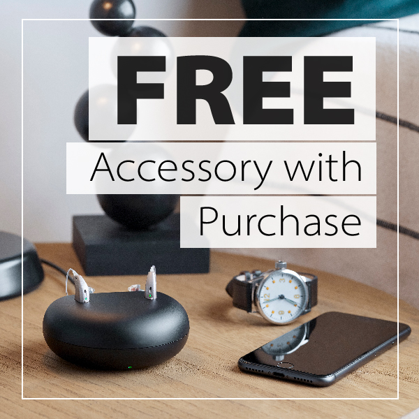 Free accessory with purchase coupon for Dennison Hearing Solutions