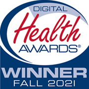 Fall 2021 Digital Health Award Winner badge 