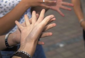 hands signing 