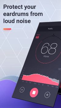 Screenshot of Decibel Pro: dB Sound Level Meter app