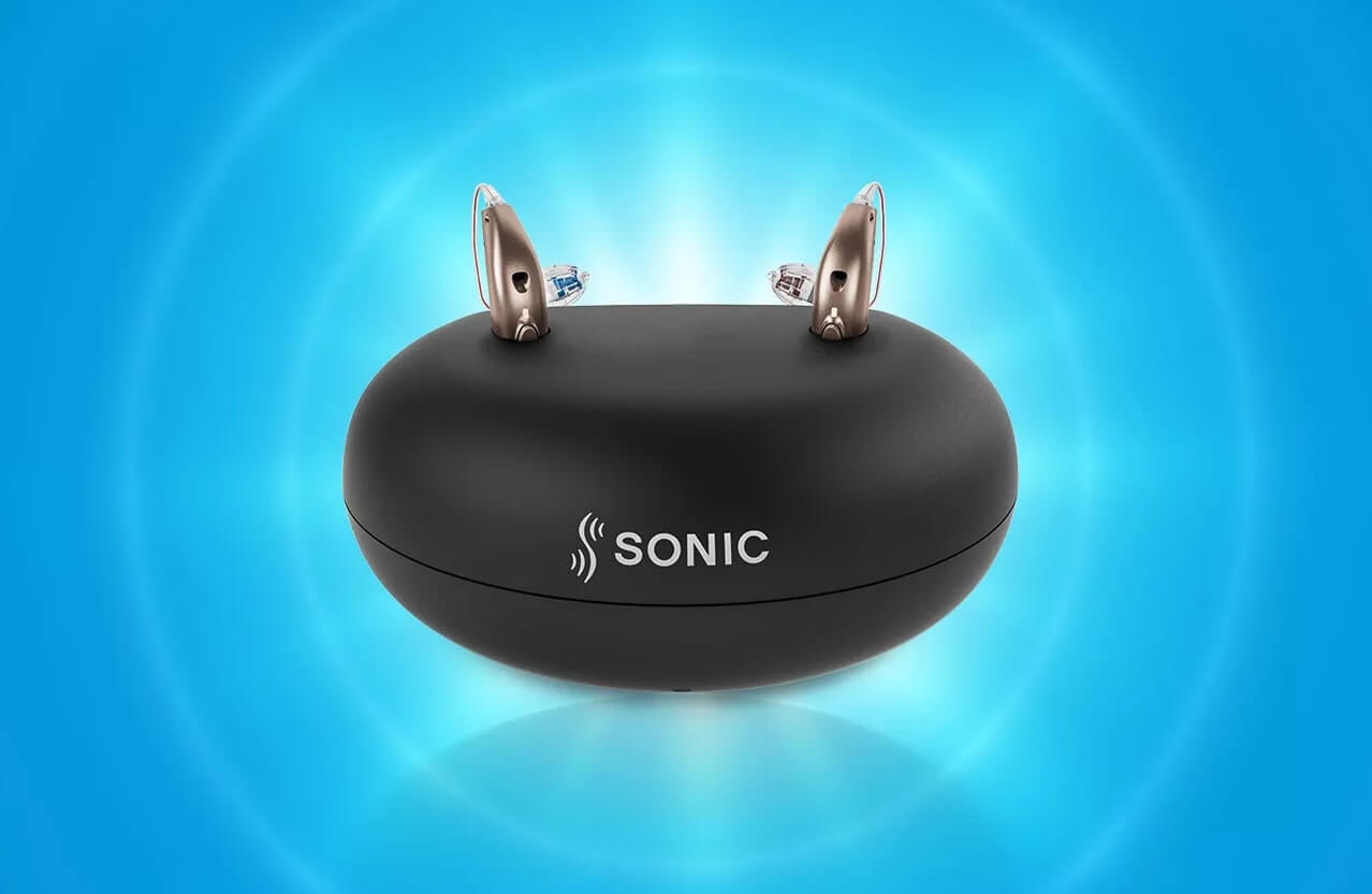 Sonic's Captivate hearing aids