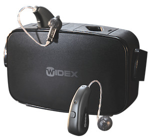 Widex EVOKE hearing aids and app