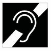 access for hearing loss symbol